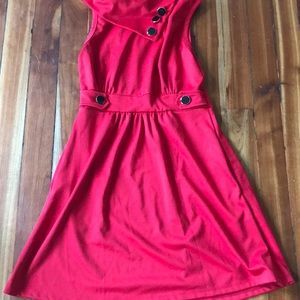 NWOT RED STAGECOACH DRESS